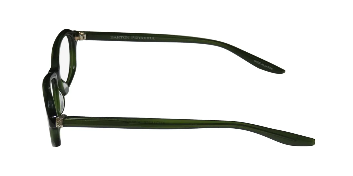Barton Perreira Raynette hun/gol Eyeglasses Dark Green 51mm 4