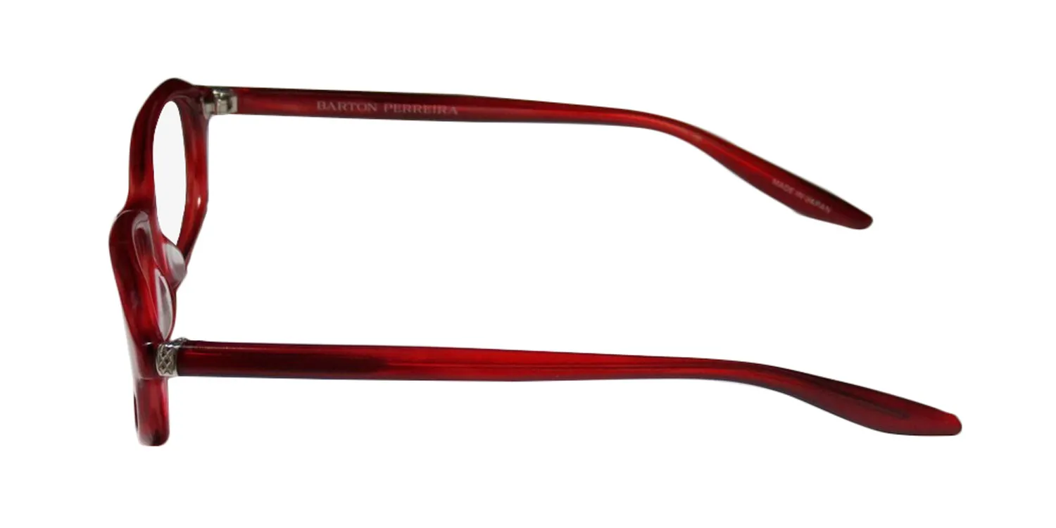 Barton Perreira Raynette sca/sil Eyeglasses Scarlet Red 51mm 4