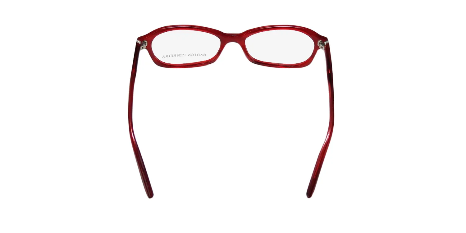 Barton Perreira Raynette sca/sil Eyeglasses Scarlet Red 51mm 5