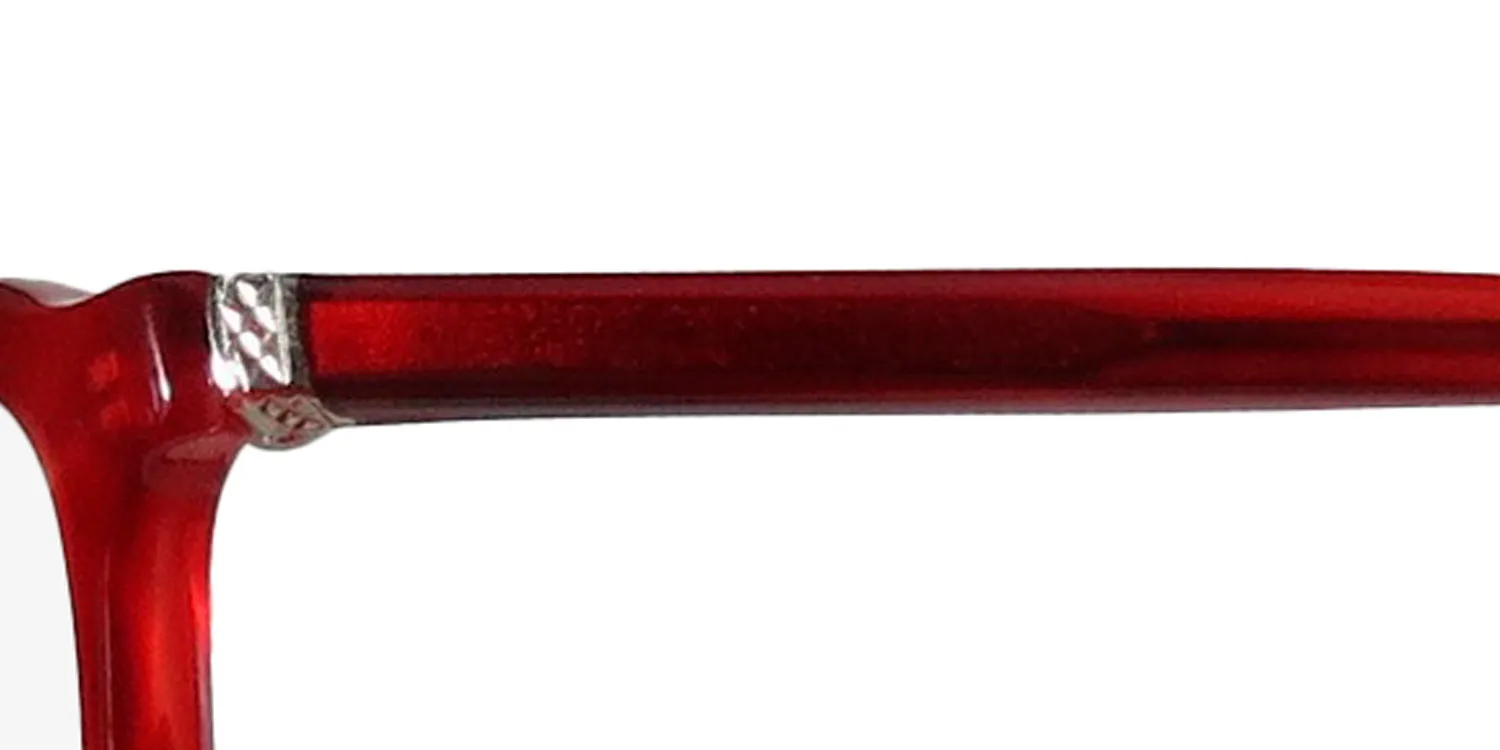 Barton Perreira Raynette sca/sil Eyeglasses Scarlet Red 51mm 6