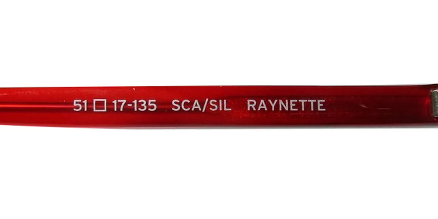 Barton Perreira Raynette sca/sil Eyeglasses Scarlet Red 51mm 8