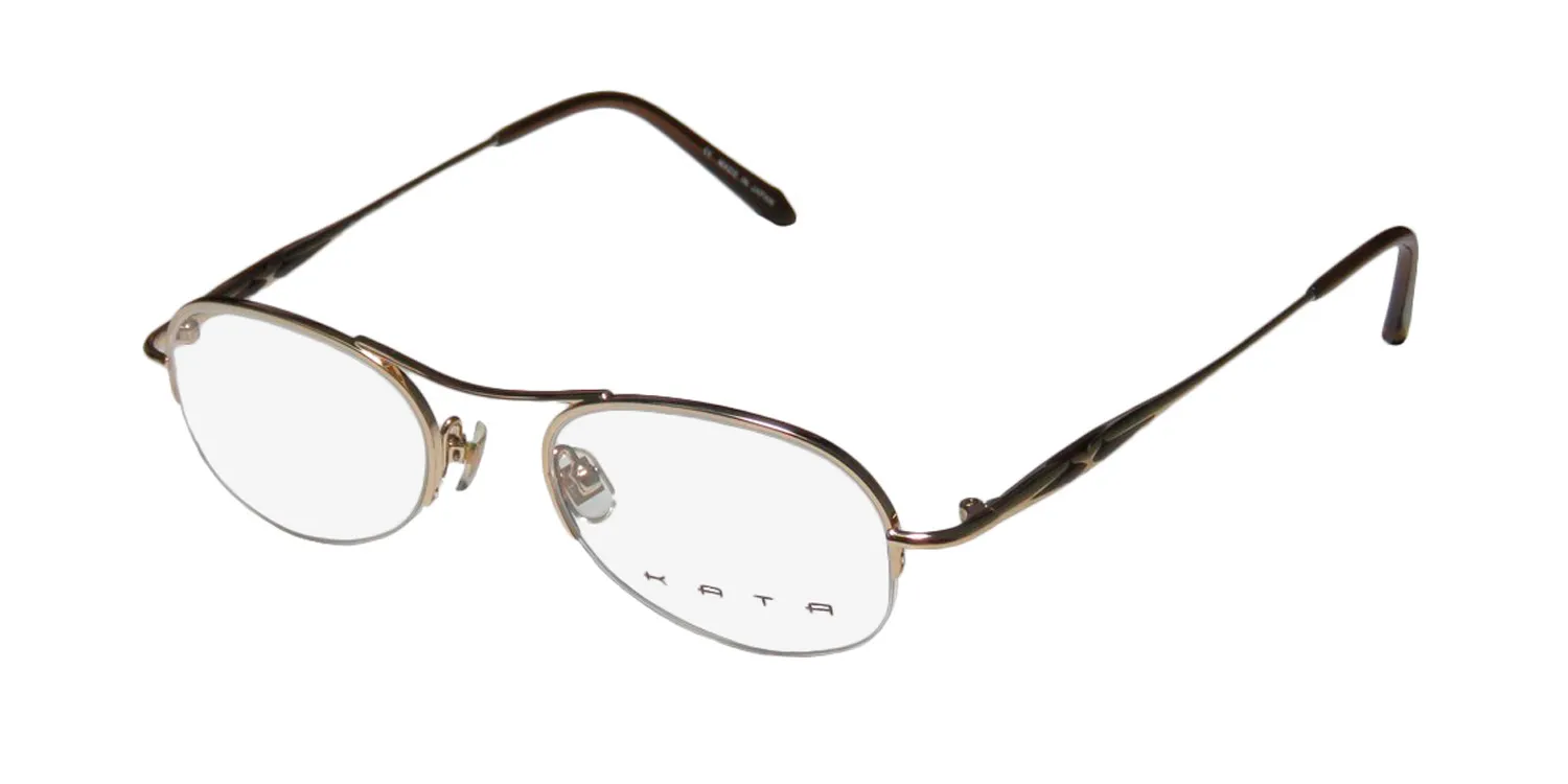 Kata Noa brn Eyeglasses Gold 47mm Unisex