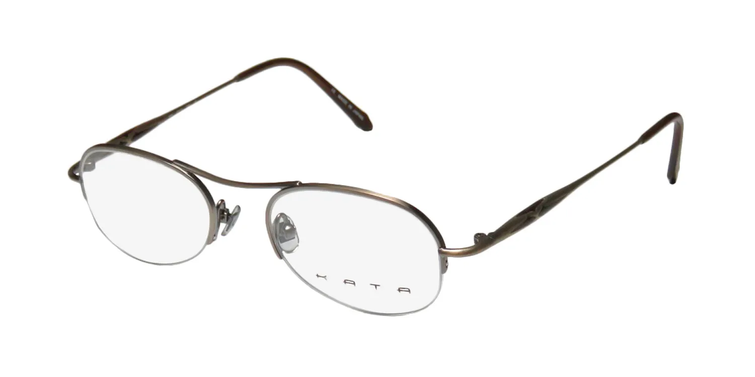 Kata Noa oak Eyeglasses Taupe 47mm Unisex