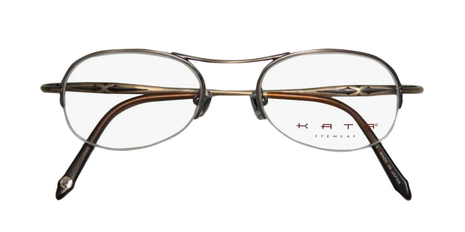 Kata Noa oak Eyeglasses Taupe 47mm Unisex 2