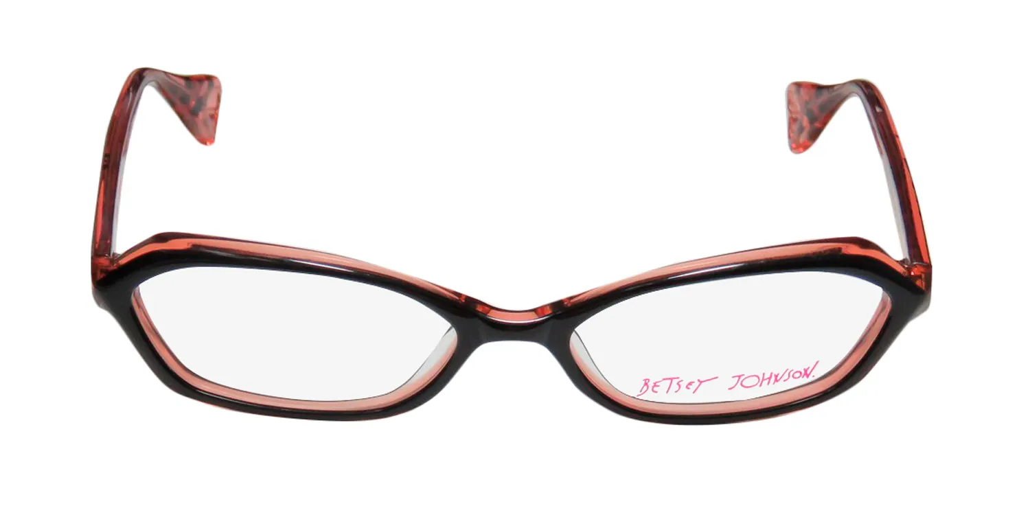 Betsey Johnson Galaxy Glam raven Eyeglasses Black 53mm 3