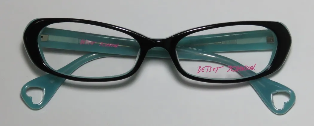 Betsey Johnson Untamed raven Eyeglasses Black 52mm 2