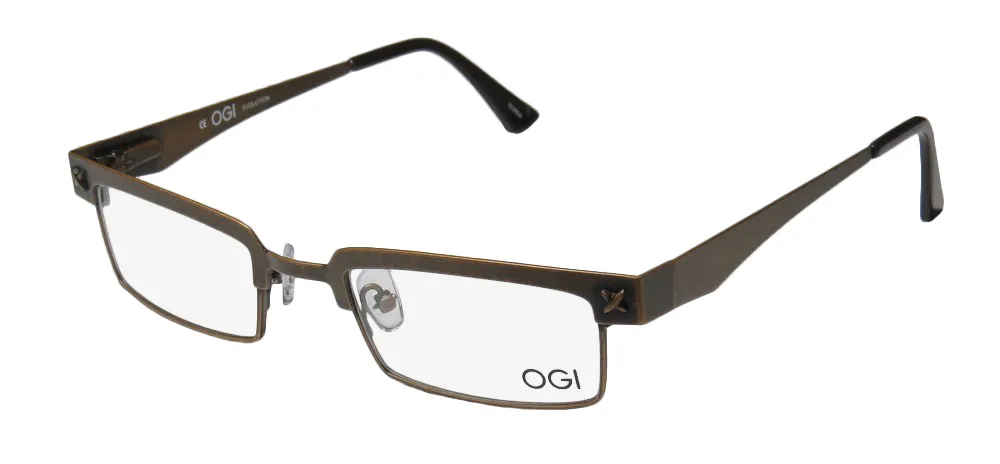 OGI 3501 1393 Eyeglasses Antique Gold 48mm Unisex