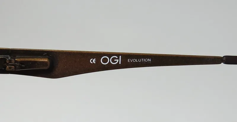 OGI 3501 1393 Eyeglasses Antique Gold 48mm Unisex 7