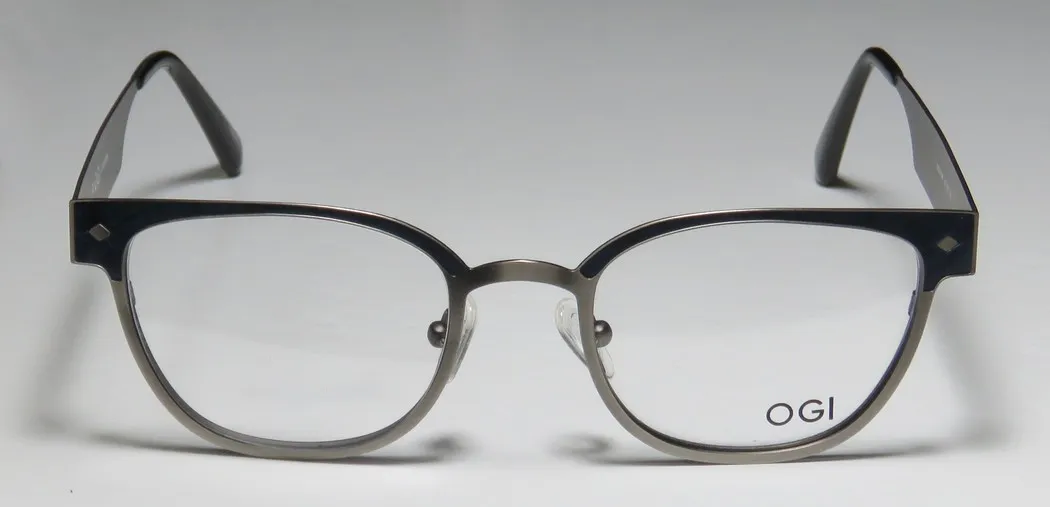 OGI 4301 1596 Eyeglasses Gunmetal 49mm Unisex 3