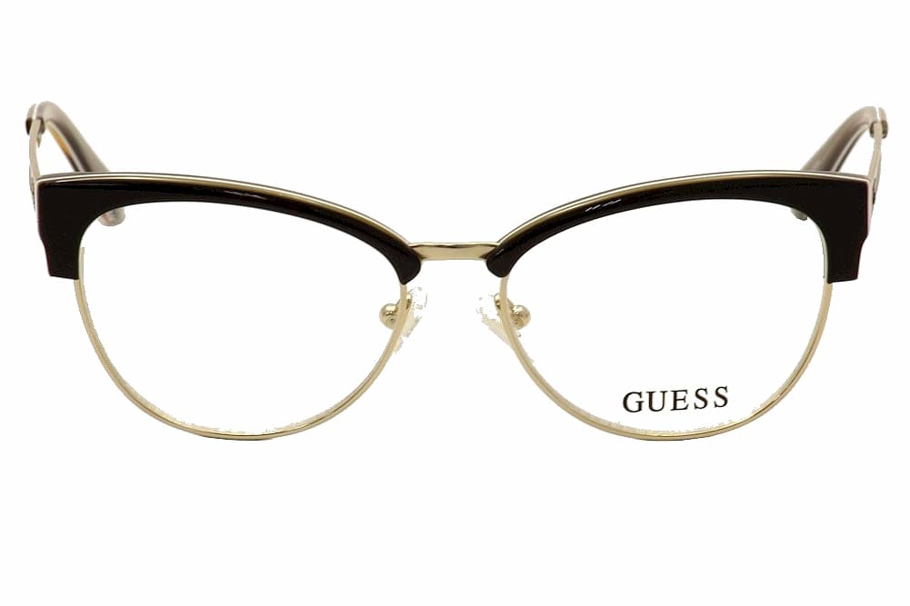 Guess GU2552 005 Eyeglasses Black 52mm Women 2