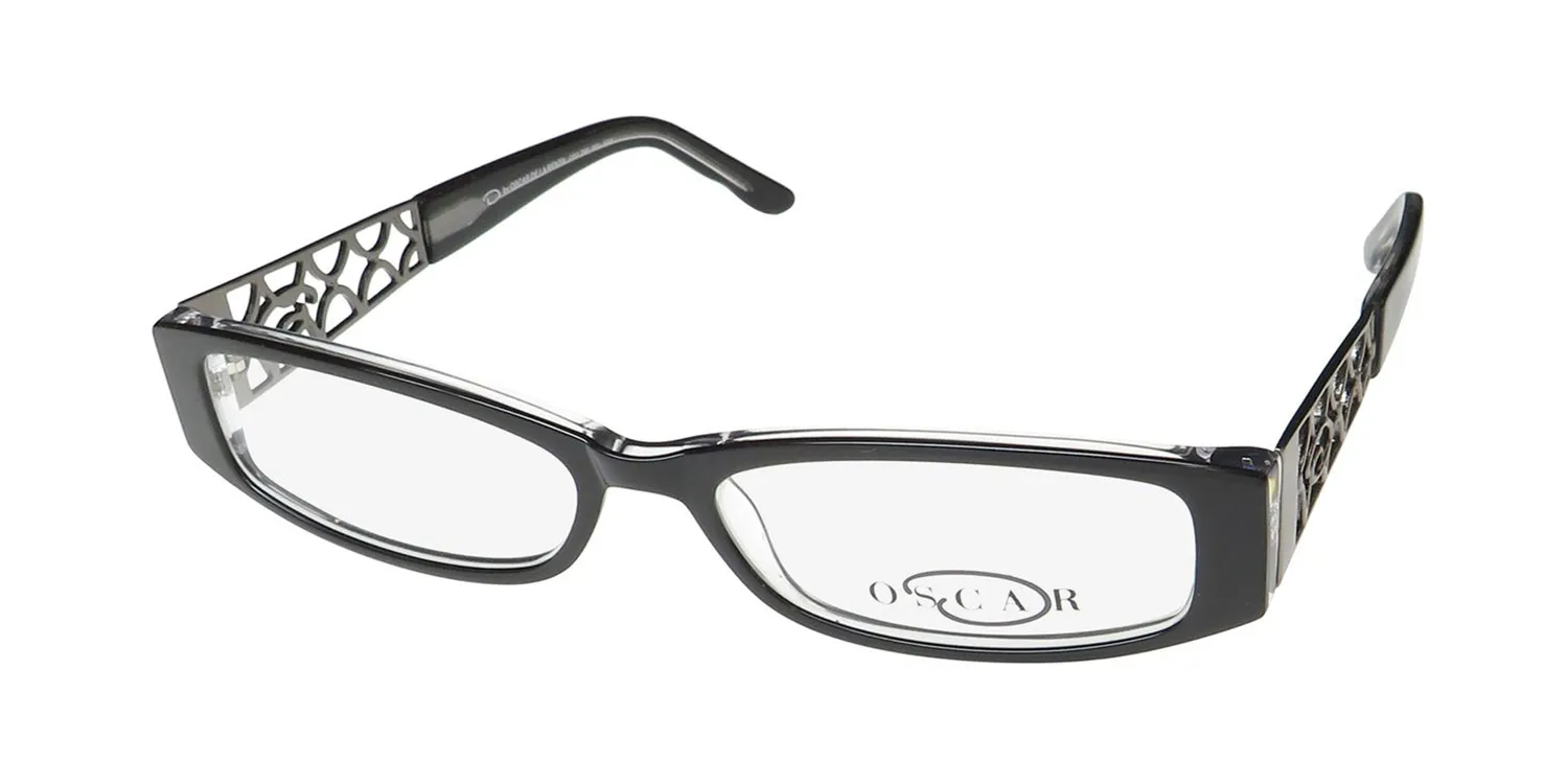 Oscar de la Renta Osl 700 001 Eyeglasses Black 53mm