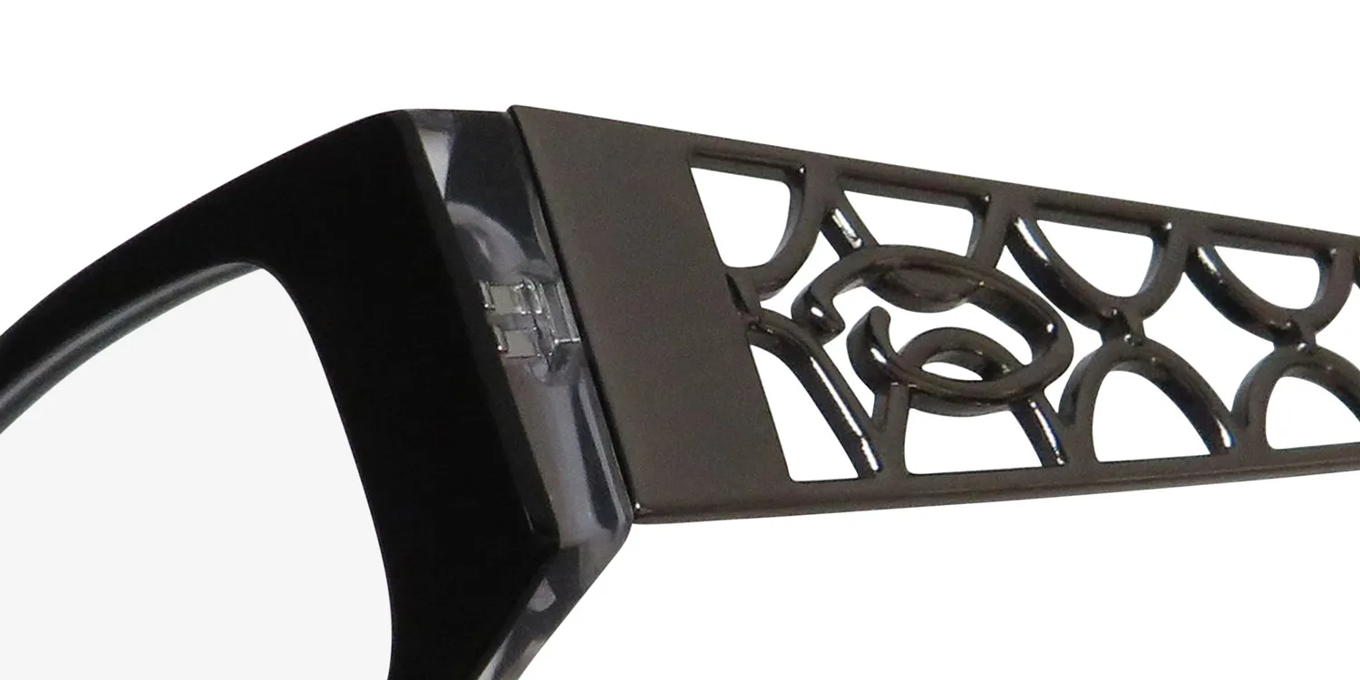 Oscar de la Renta Osl 700 001 Eyeglasses Black 53mm 6