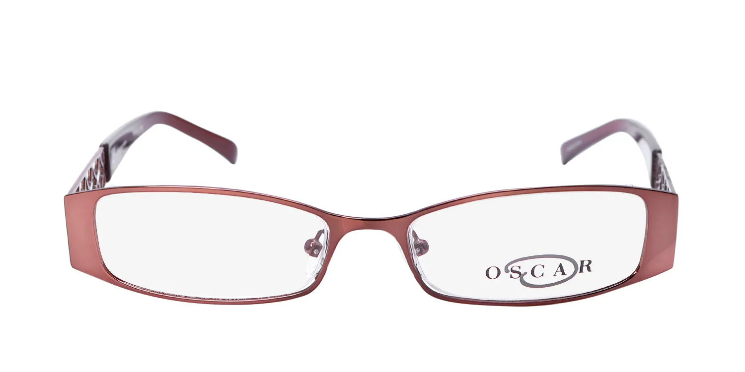 Oscar de la Renta Osl 711 200 Eyeglasses Shiny Dark Brown 51mm 3