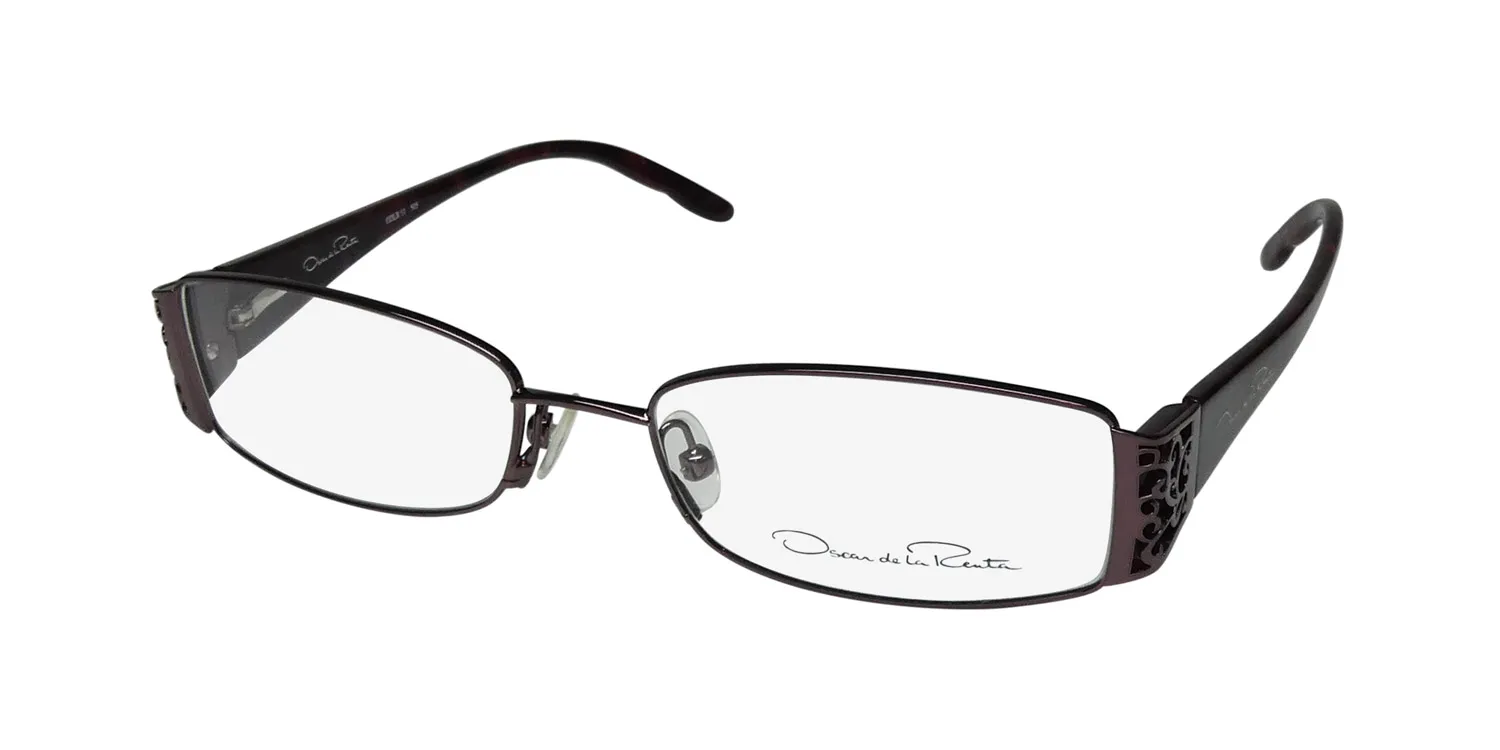 Oscar de la Renta Odlr11 505 Eyeglasses Purple 53mm