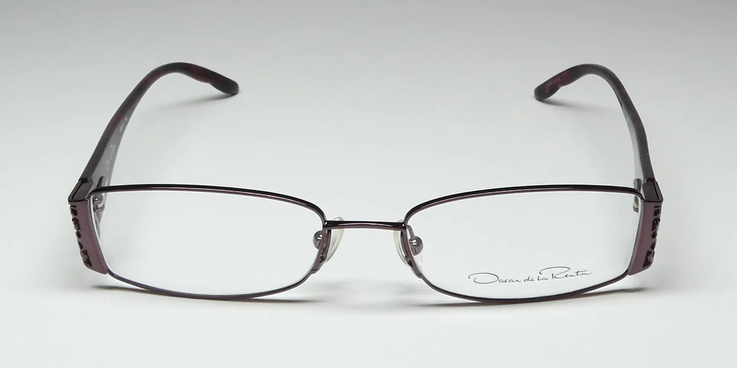 Oscar de la Renta Odlr11 505 Eyeglasses Purple 53mm 3