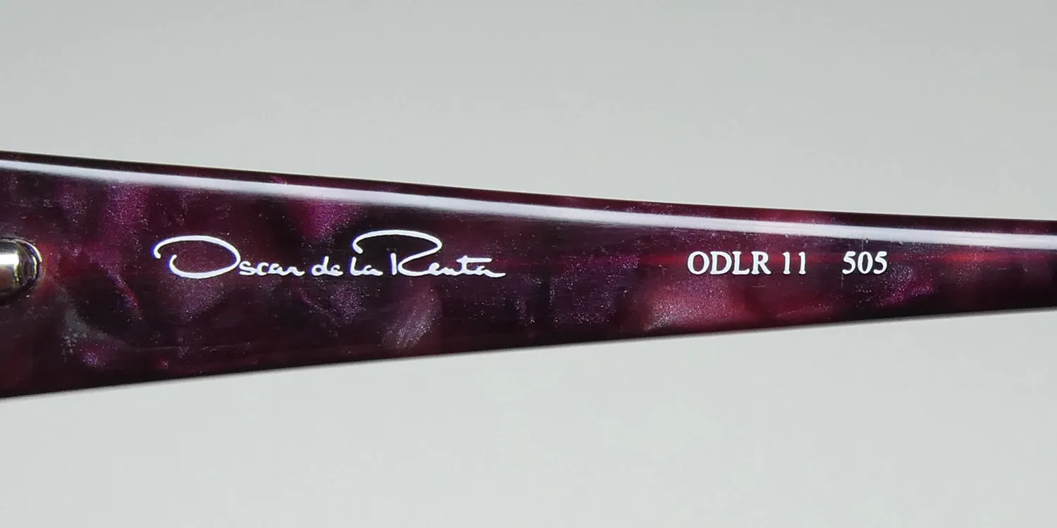 Oscar de la Renta Odlr11 505 Eyeglasses Purple 53mm 7