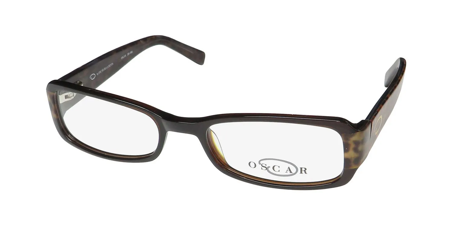 Oscar de la Renta Osl 318 200 Eyeglasses Dark Brown 53mm