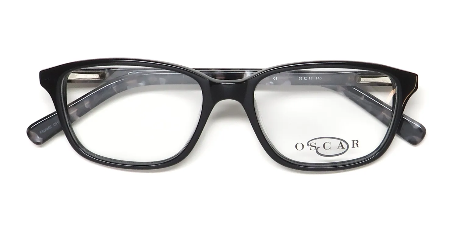 Oscar de la Renta Osl 449 001 Eyeglasses Black 52mm 2