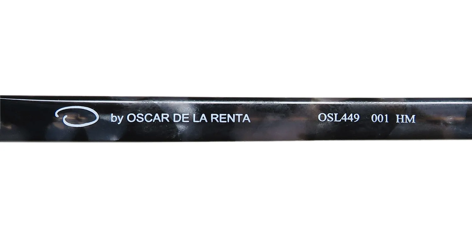 Oscar de la Renta Osl 449 001 Eyeglasses Black 52mm 7