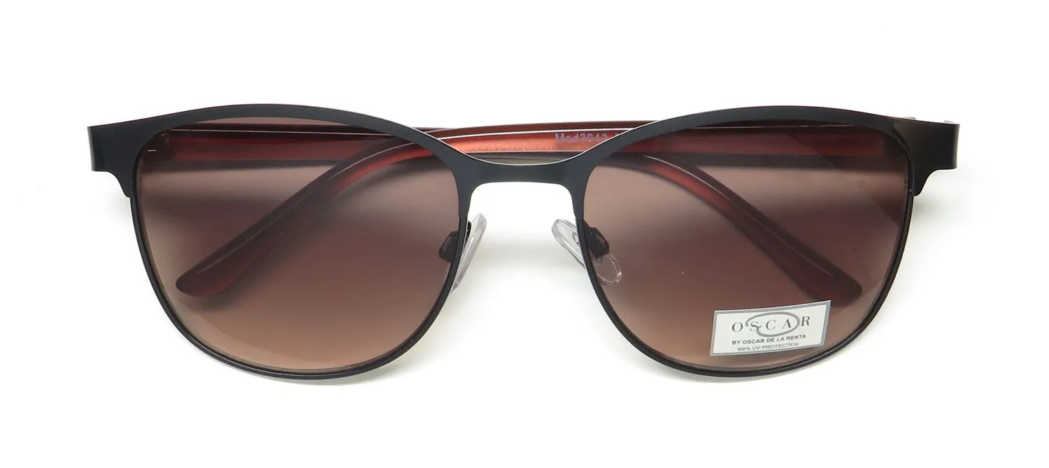 Oscar de la Renta Oscar 3043 001 Sunglasses Black 0mm 2