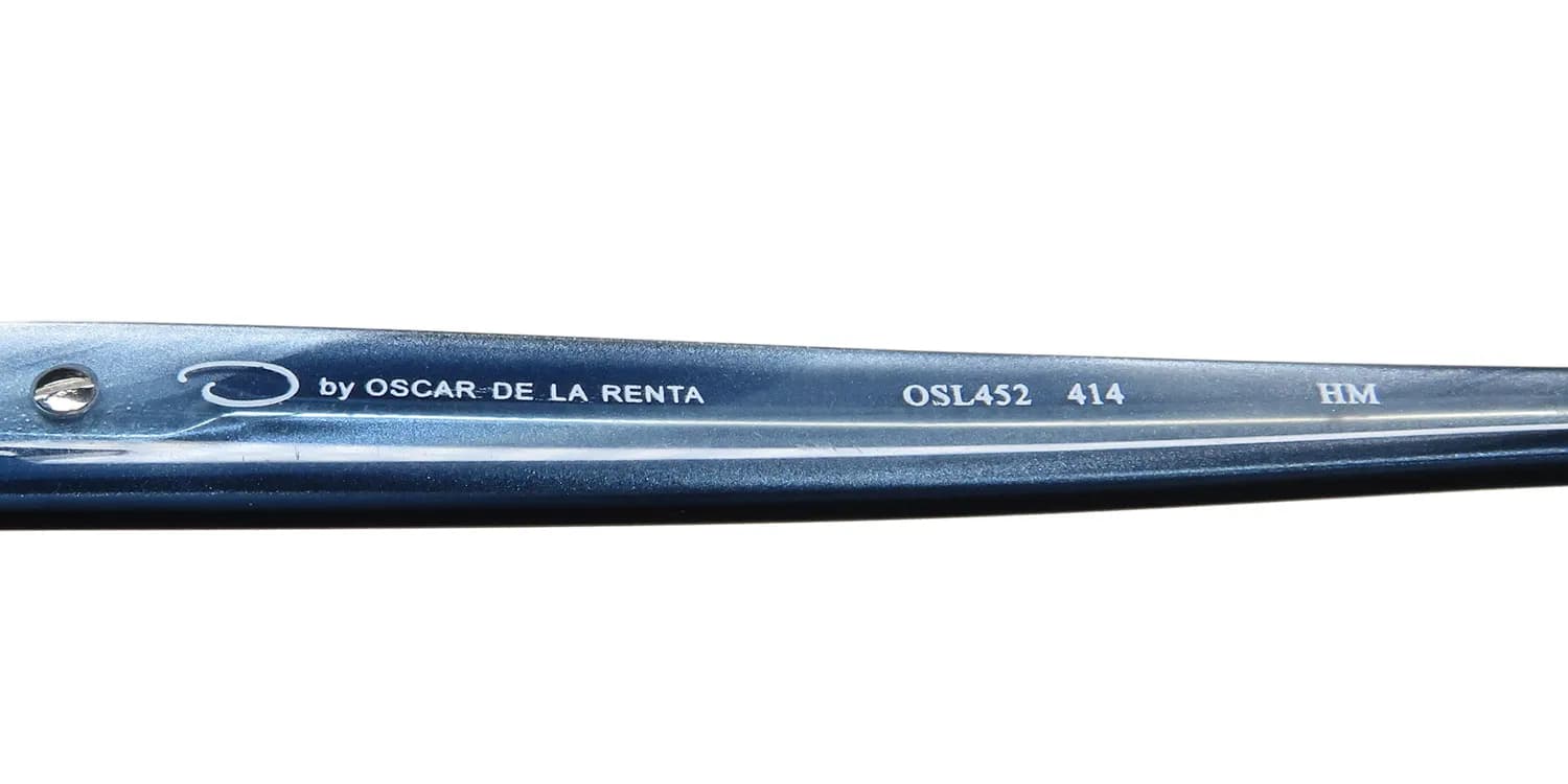 Oscar de la Renta Osl 452 414 Eyeglasses Navy Pearl 54mm 7