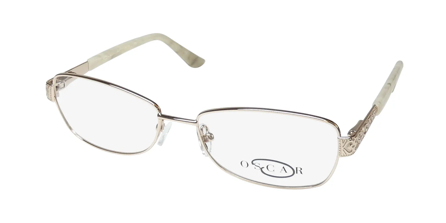 Oscar de la Renta Osl 103 770 Eyeglasses Rose Gold 53mm