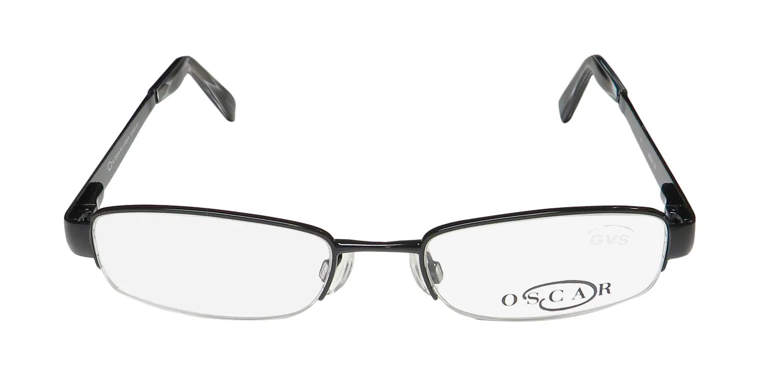 Oscar de la Renta Osm 802 001 Eyeglasses Shiny Black 50mm 3