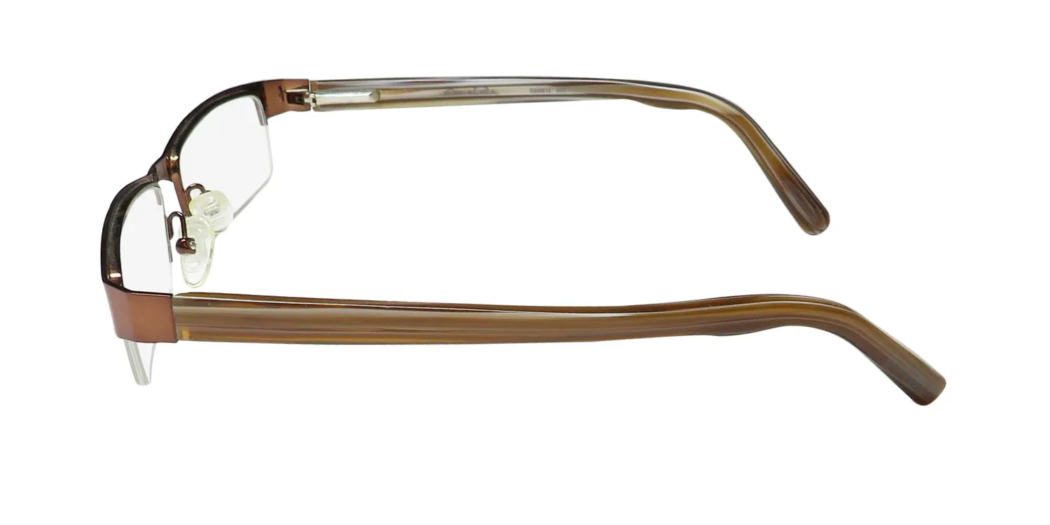 Oscar de la Renta Osm 812 041 Eyeglasses Shiny Brown 54mm 4