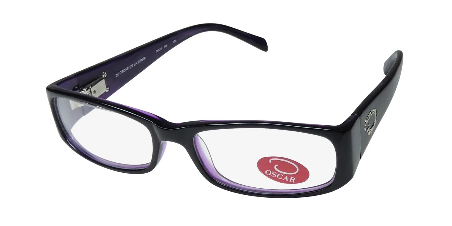 Oscar de la Renta Osl 335 505 Eyeglasses Plum 50mm