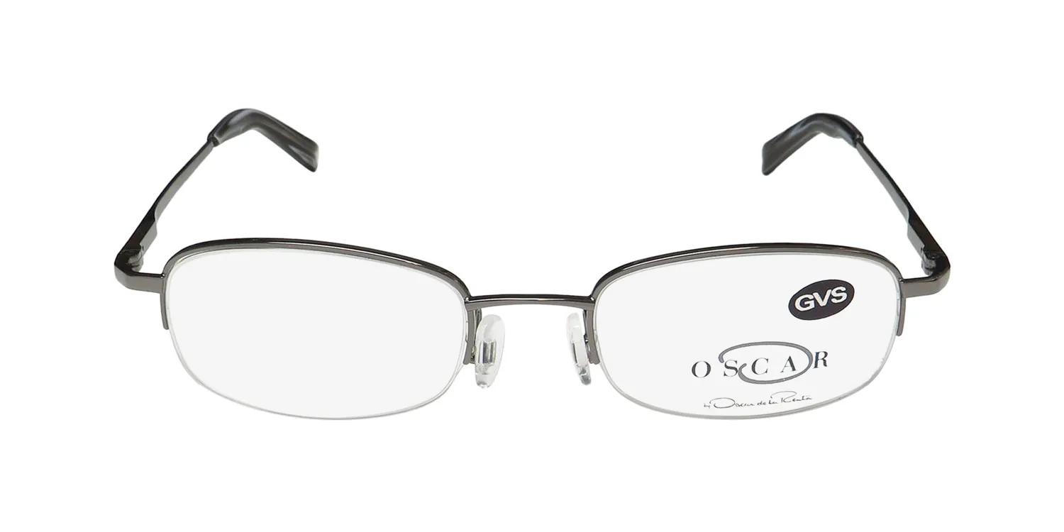 Oscar de la Renta Osm 806 010 Eyeglasses Shiny Gunmetal 50mm 3