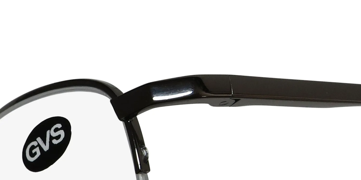Oscar de la Renta Osm 806 010 Eyeglasses Shiny Gunmetal 50mm 6