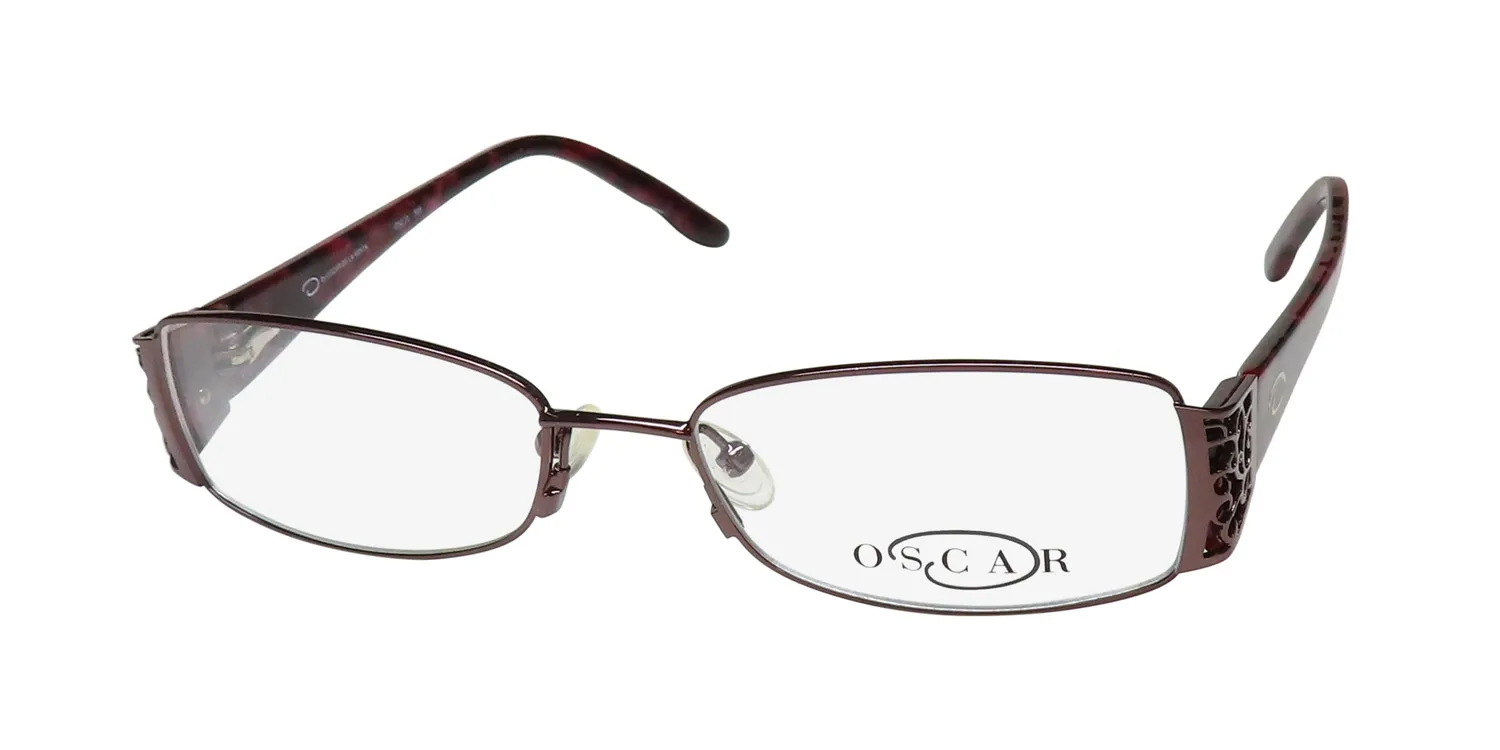 Oscar de la Renta Osl 11 505 Eyeglasses Purple 53mm
