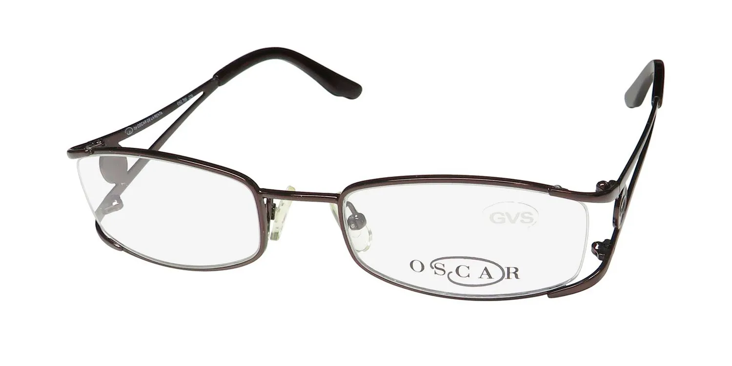 Oscar de la Renta Osl 708 229 Eyeglasses Shiny Brown 50mm