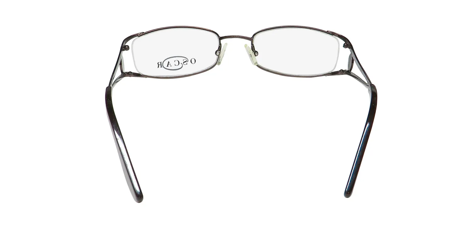 Oscar de la Renta Osl 708 229 Eyeglasses Shiny Brown 50mm 5