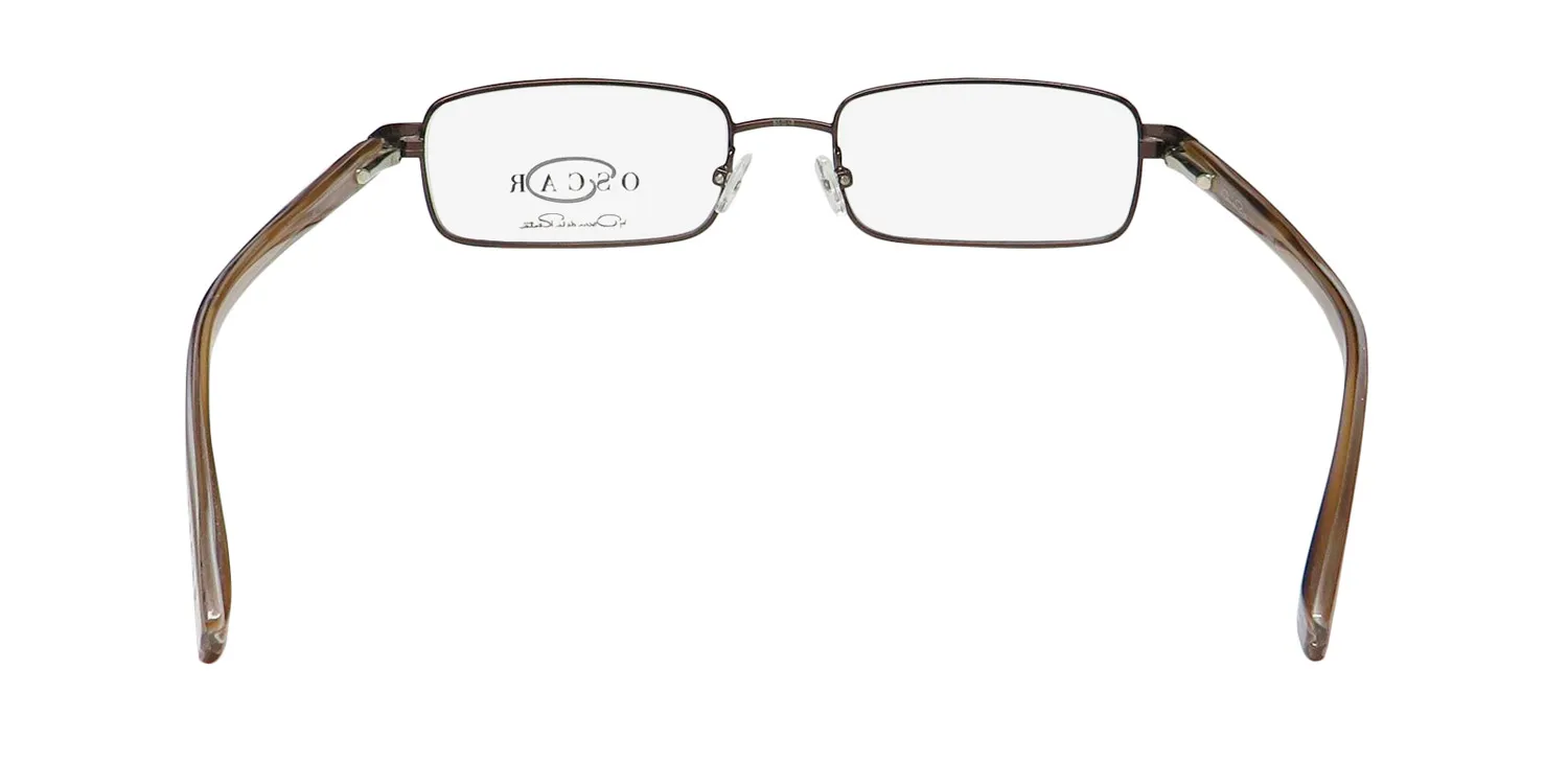 Oscar de la Renta Osm 807 041 Eyeglasses Shiny Brown 53mm 5