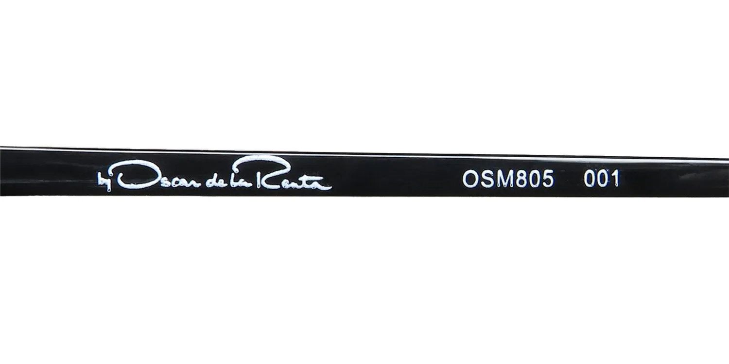 Oscar de la Renta Osm 805 001 Eyeglasses Black 45mm 7