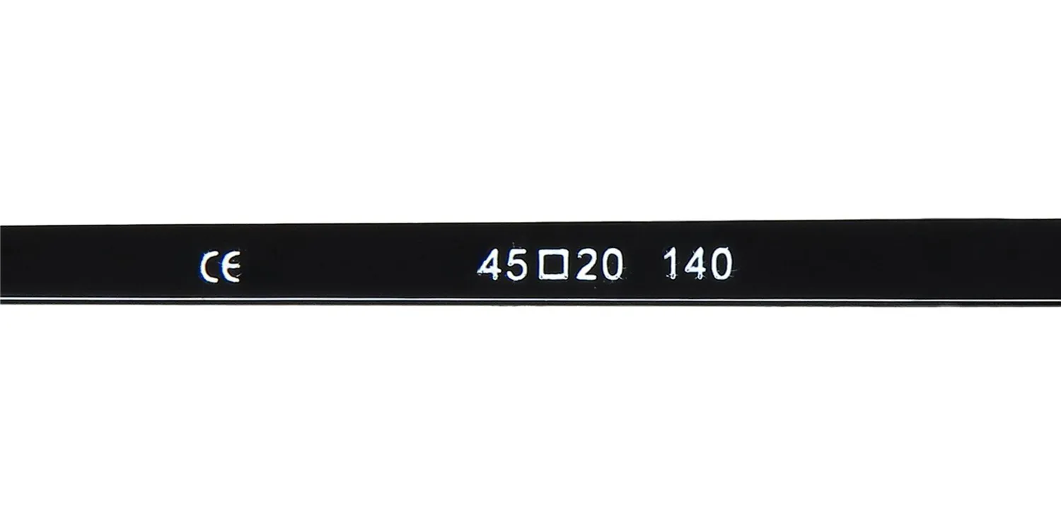 Oscar de la Renta Osm 805 001 Eyeglasses Black 45mm 8