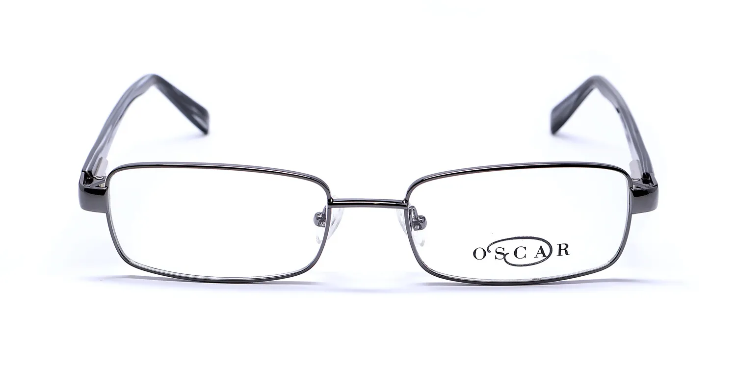 Oscar de la Renta Osm 807 010 Eyeglasses Shiny Gunmetal 53mm 3