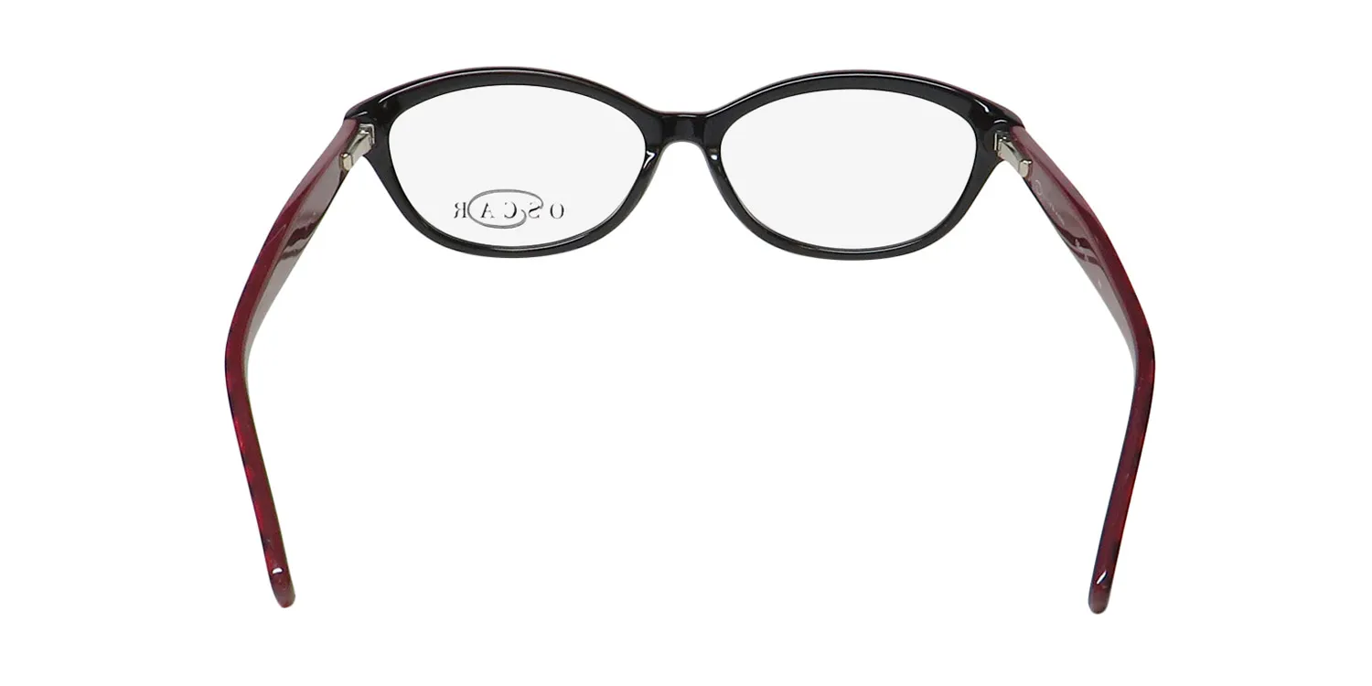 Oscar de la Renta Osl 437 019 Eyeglasses Black 53mm 5