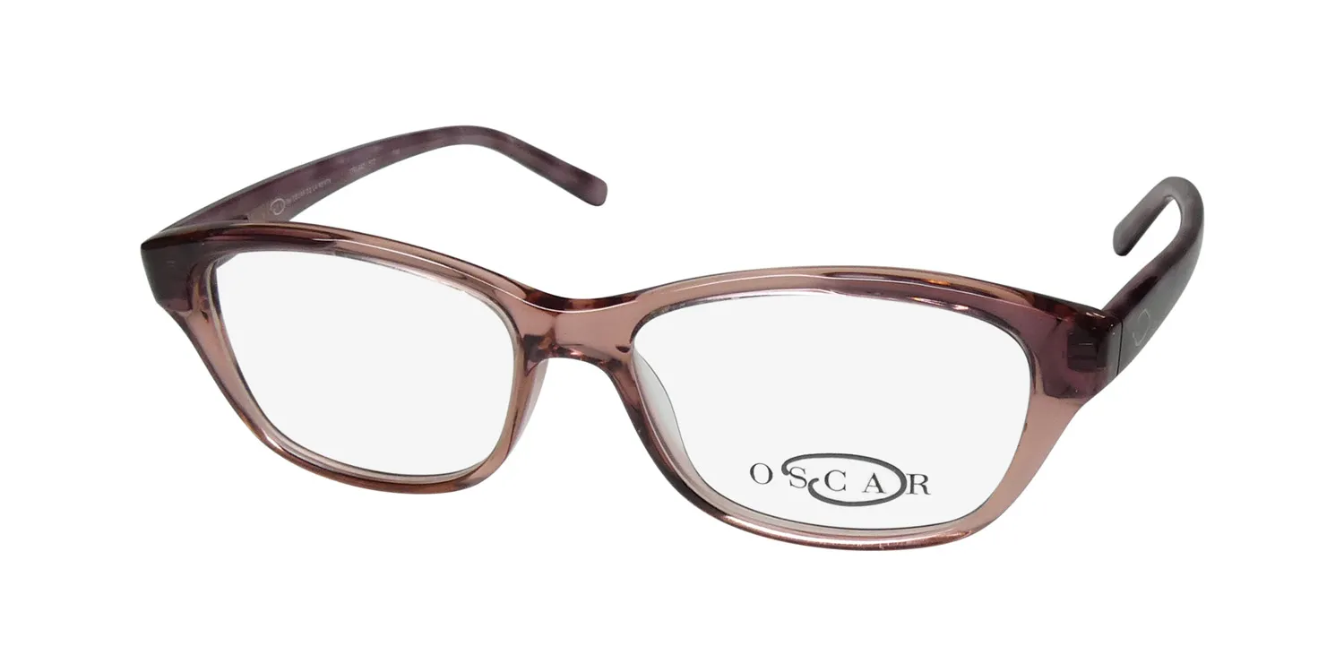 Oscar de la Renta Osl 442 512 Eyeglasses Xtal Berry 51mm