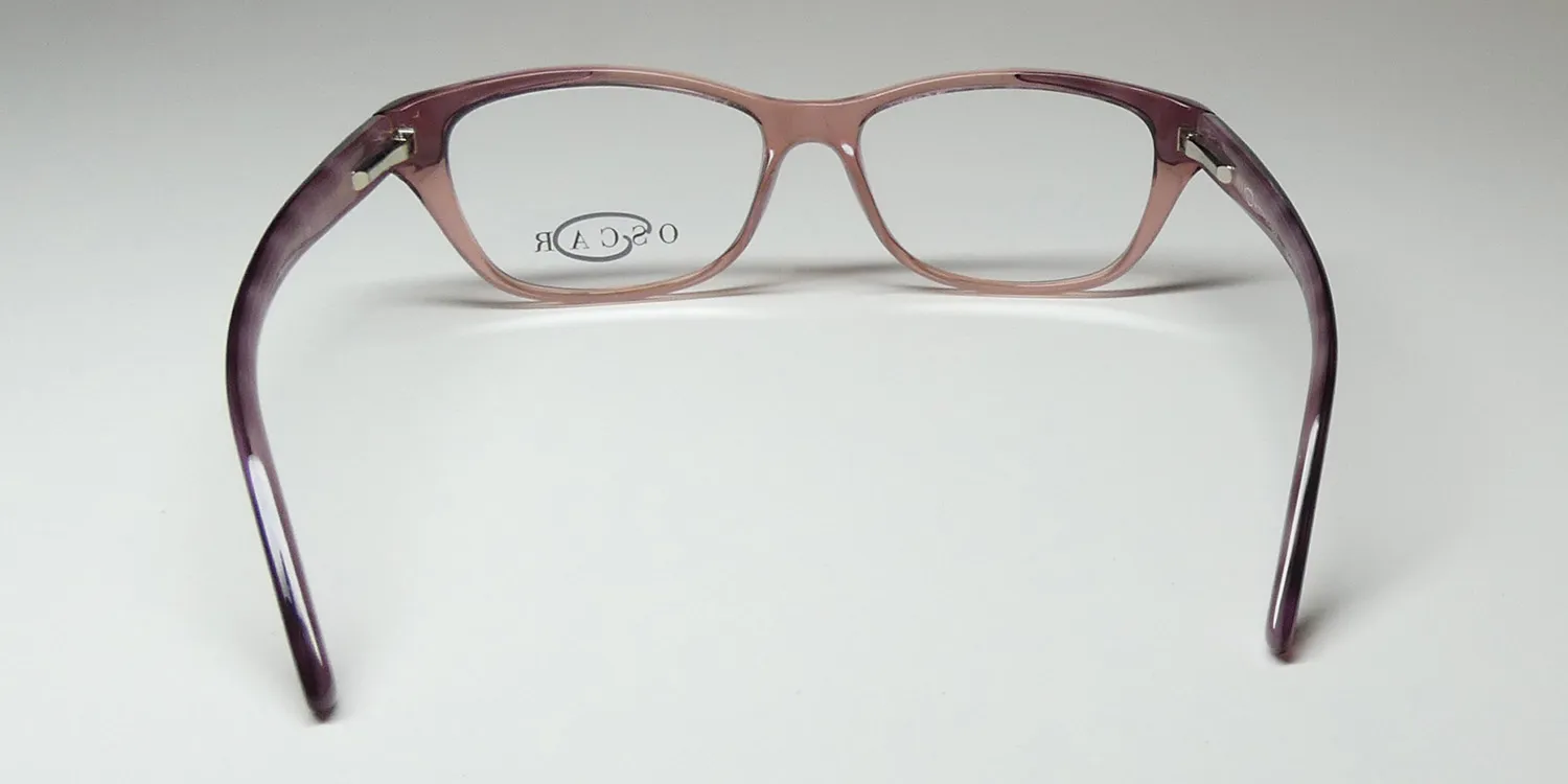 Oscar de la Renta Osl 442 512 Eyeglasses Xtal Berry 51mm 5