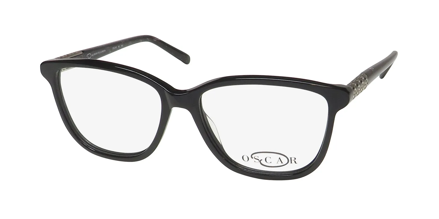 Oscar de la Renta Osl 465 001 Eyeglasses Black 53mm