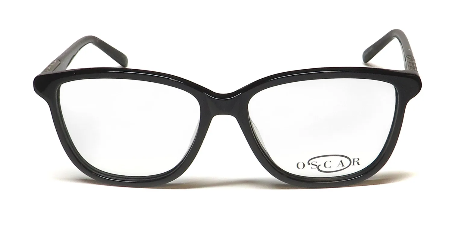 Oscar de la Renta Osl 465 001 Eyeglasses Black 53mm 3