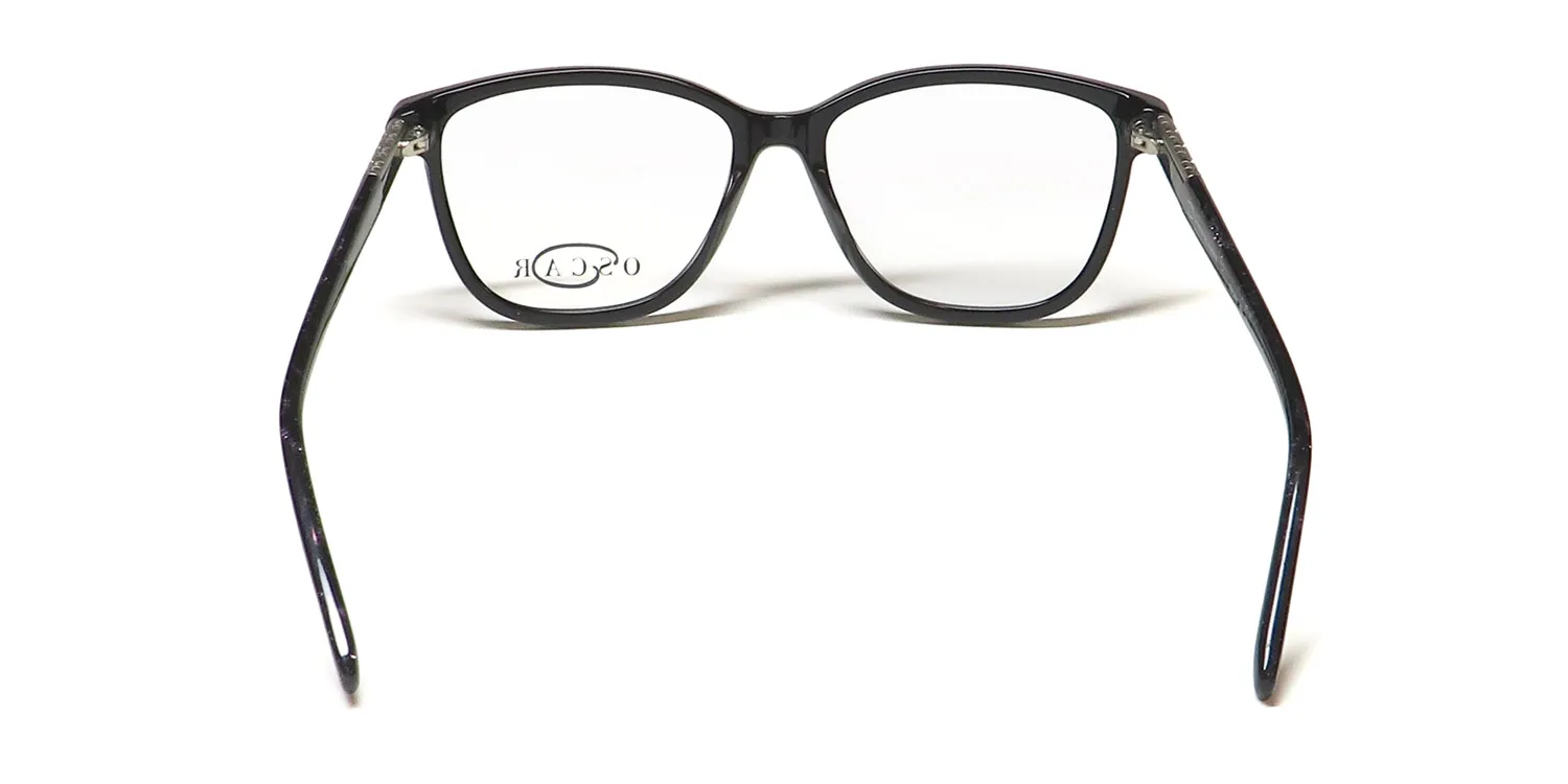 Oscar de la Renta Osl 465 001 Eyeglasses Black 53mm 5