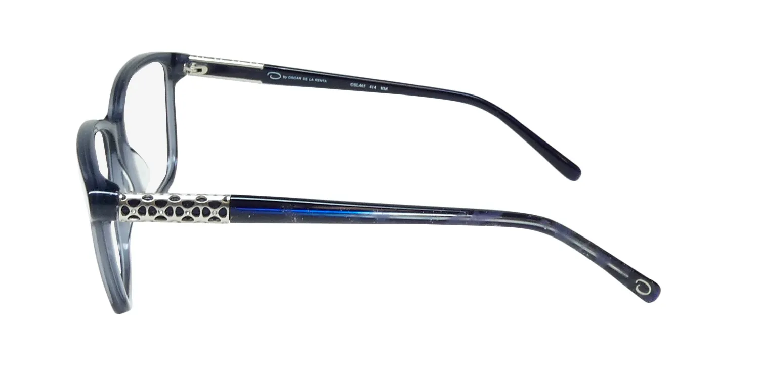 Oscar de la Renta Osl 465 414 Eyeglasses Crystal Slate 53mm 4