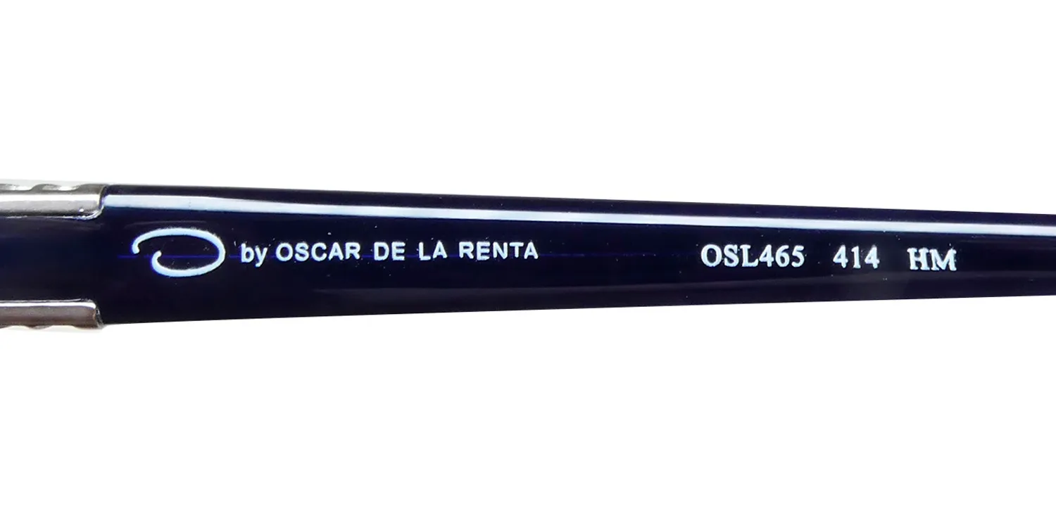 Oscar de la Renta Osl 465 414 Eyeglasses Crystal Slate 53mm 7
