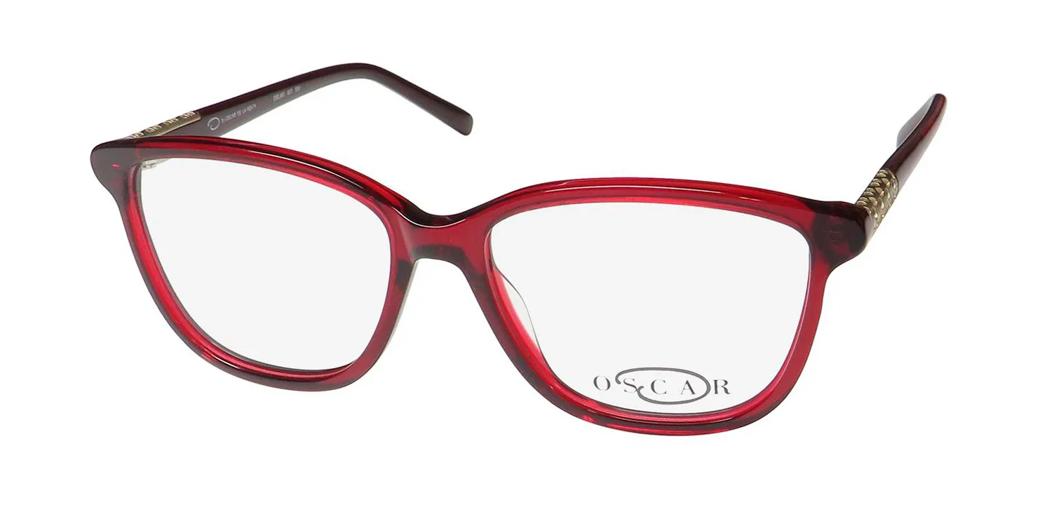 Oscar de la Renta Osl 465 615 Eyeglasses Marsala 53mm