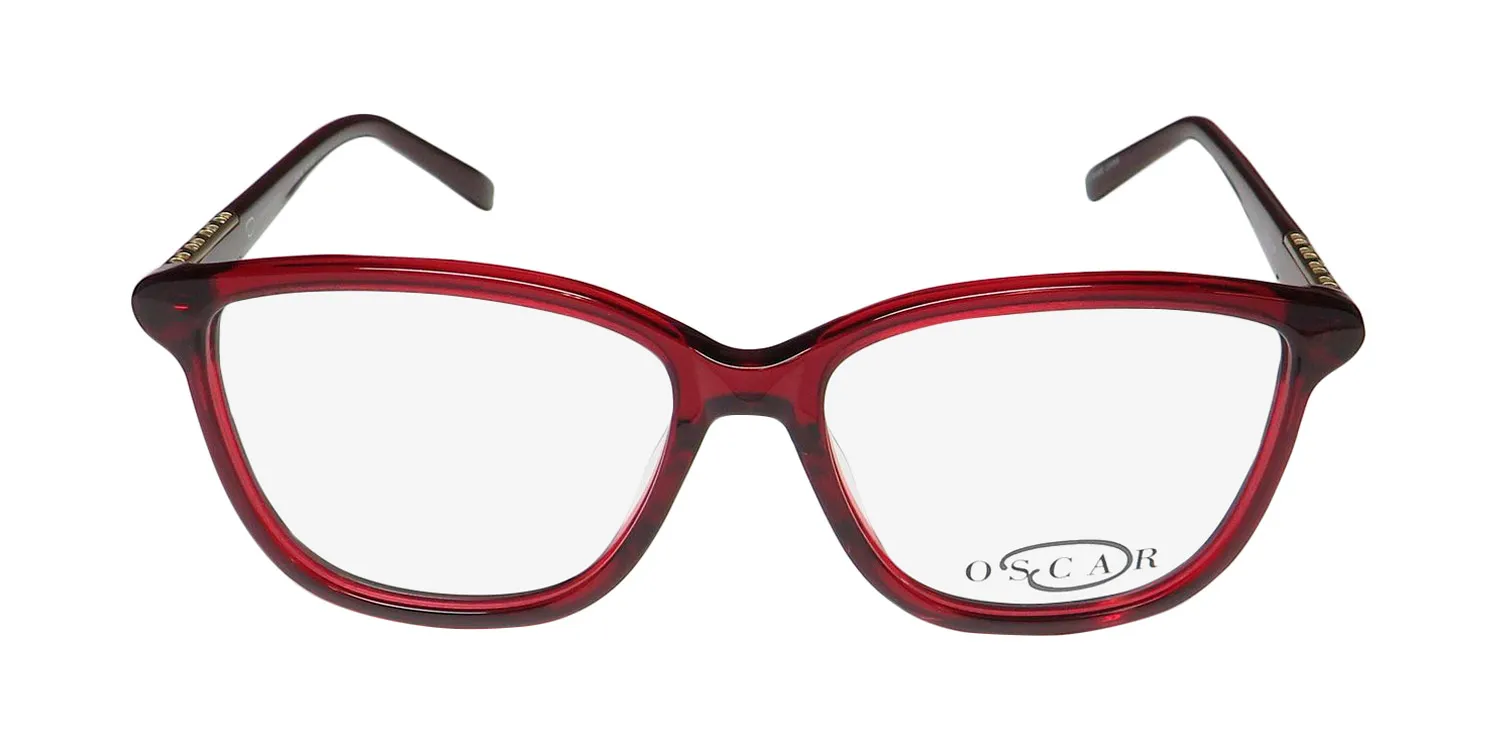 Oscar de la Renta Osl 465 615 Eyeglasses Marsala 53mm 3