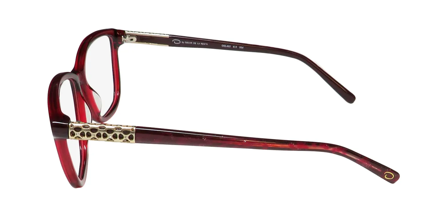 Oscar de la Renta Osl 465 615 Eyeglasses Marsala 53mm 4