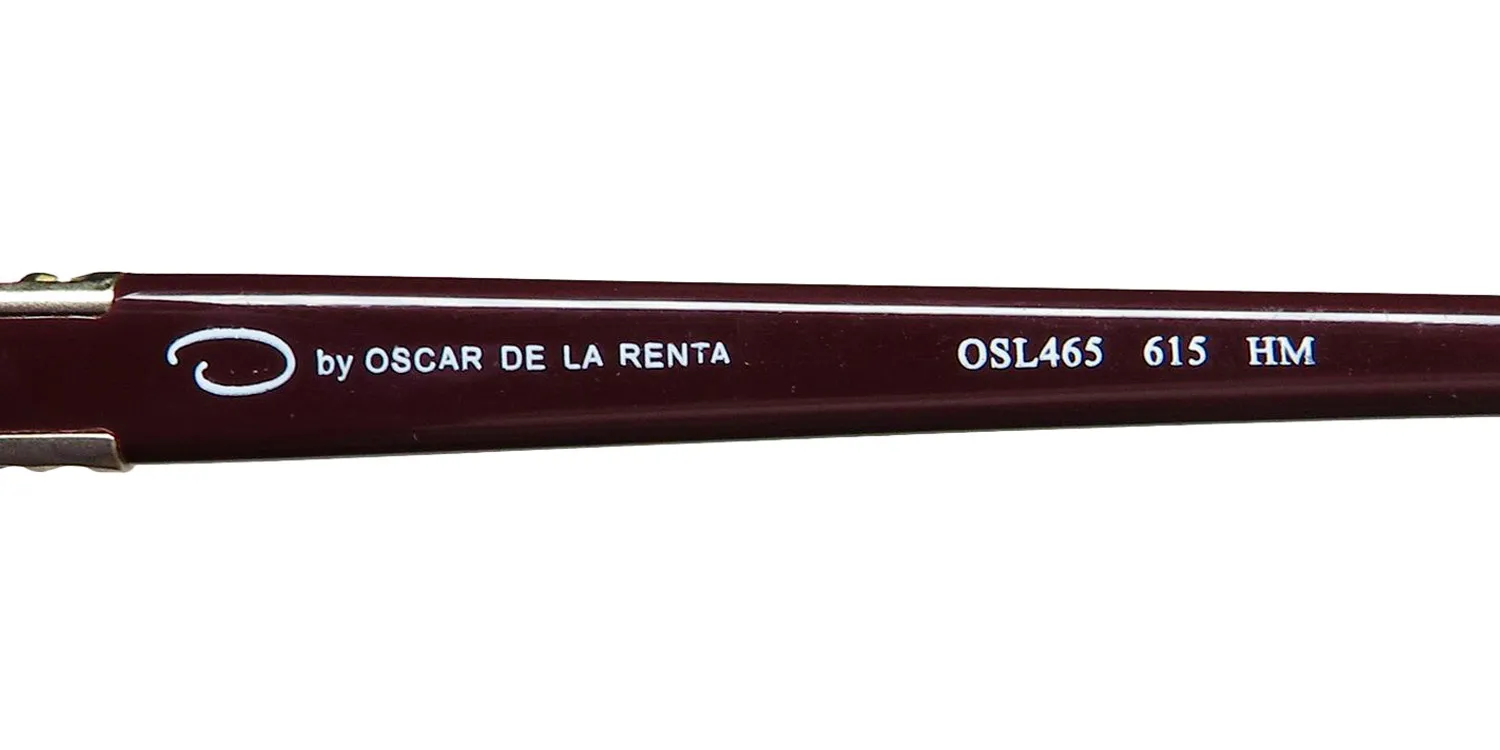 Oscar de la Renta Osl 465 615 Eyeglasses Marsala 53mm 7